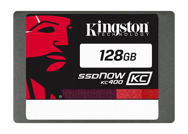 Kingston SSDNow KC400 - solid state drive - 128 GB - SATA 6Gb/s