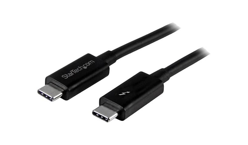 StarTech.com 2m Thunderbolt 3 (20Gbps) USB C Cable / Thunderbolt USB DP