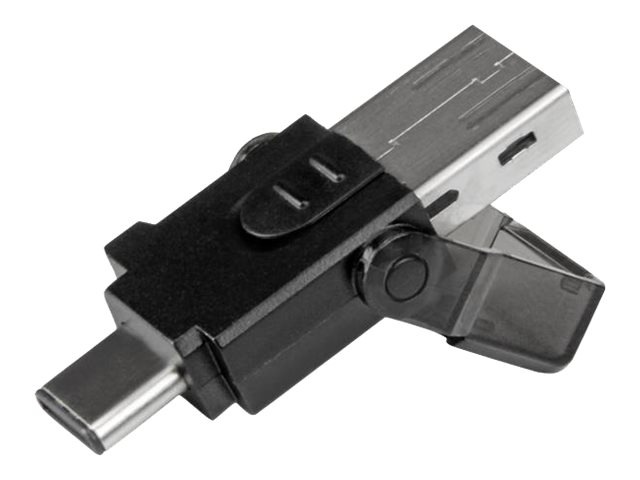 StarTech.com USB 3.0 microSD card reader - for USB C / USB A enabled host