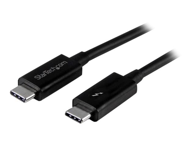 Câble StarTech.com de 1 m, USB-C 3 (20 Gb/s) Thunderbolt  / USB DP Thunderbolt