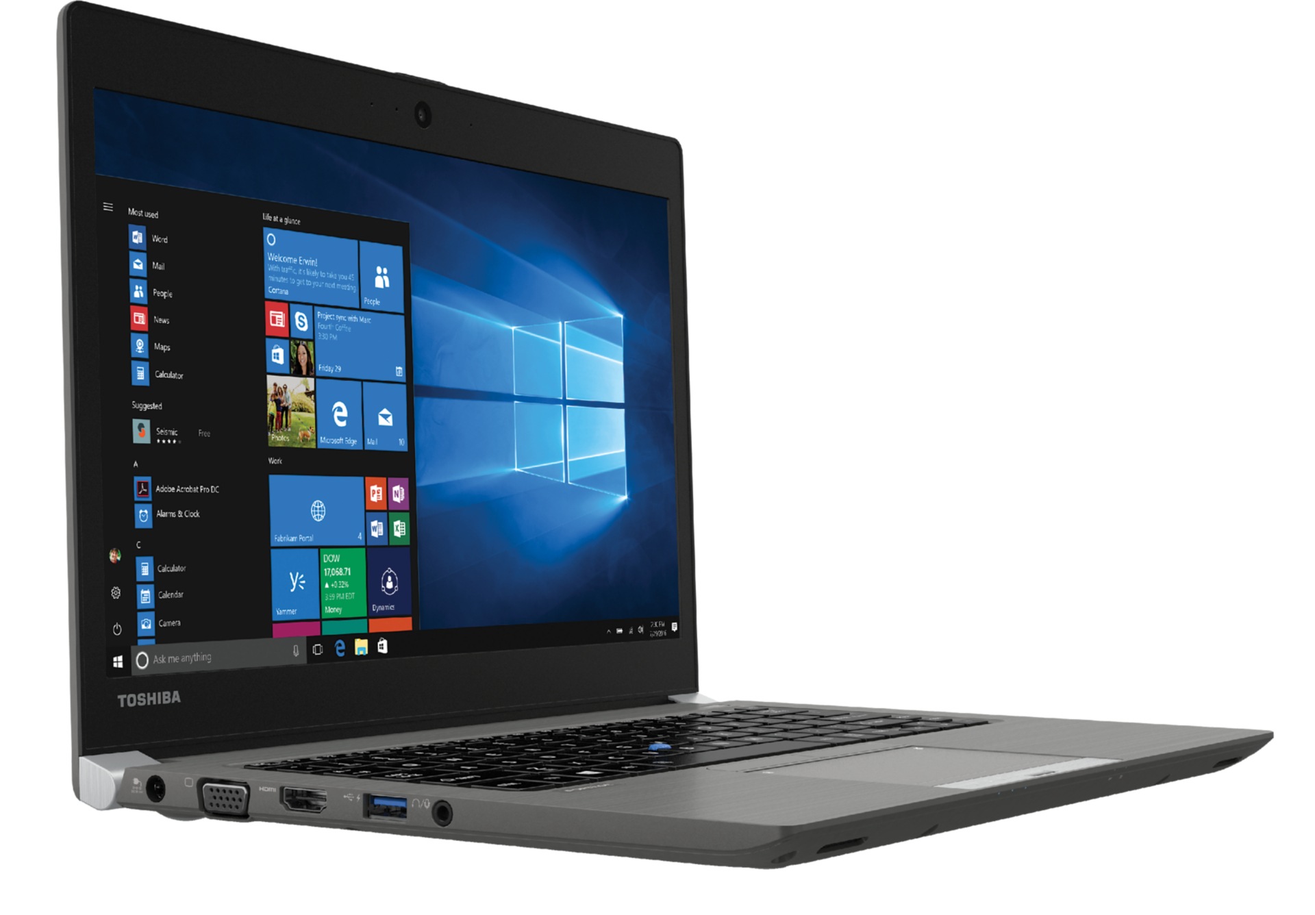 Toshiba Portégé Z30-C1320 - 13.3" - Core i7 6600U - 8 GB RAM - 256 GB SSD