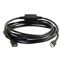 C2G USB A Male to A Female Active Extension Cable - Plenum, CMP-Rated - USB adapter - USB to USB - 16 ft