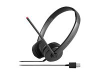 Lenovo Stereo USB Headset - headset