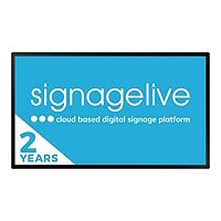 Signagelive Standard - subscription license (2 years) - 1 player