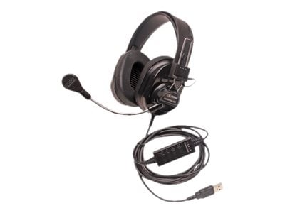 Califone Deluxe 3066USB-BK - headset