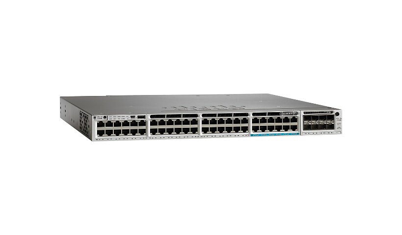 Cisco Catalyst 3850-12X48U-E - switch - 48 ports - managed - rack-mountable