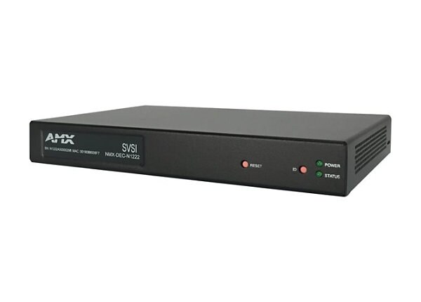 AMX NMX-DEC-N1222 JPEG2000 compression decoder module