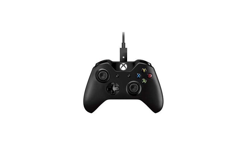 Microsoft Xbox One Wired Controller + Cable for Windows - gamepad - wired