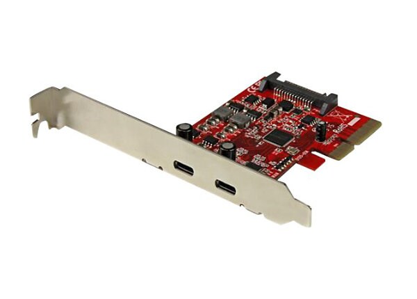 StarTech.com 2 Port USB 3.1 (10Gbps) Card / 2x USB C / PCIe USB Type C Gen2