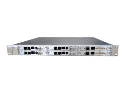 Haivision MB6 High Density Six Slot Chassis - rack mounting chassis - 1U -
