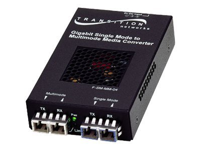 Lantronix SFMFF1314-220 - fiber media converter - 1GbE - TAA Compliant