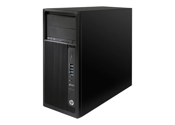 HP Workstation Z240 - MT - Core i7 6700 3.4 GHz - 8 GB - 256 GB - US