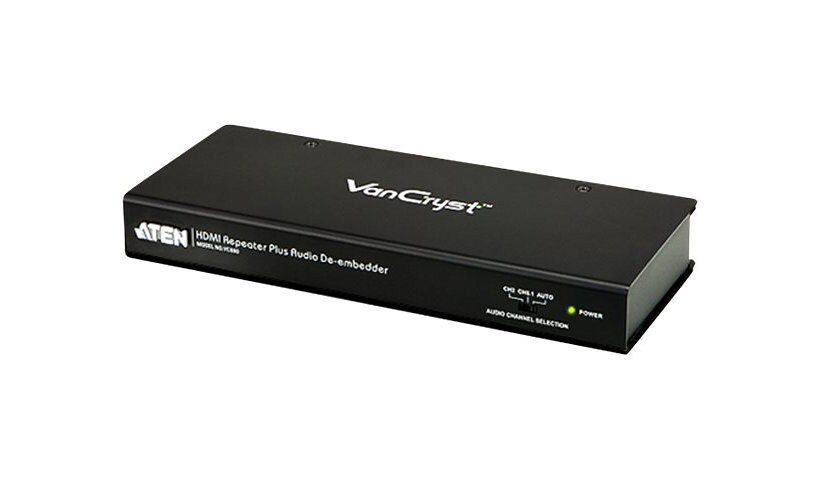 ATEN VanCryst VC880 HDMI Repeater Plus Audio De-embedder - video/audio exte