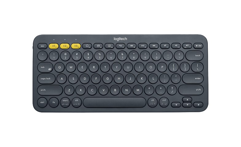 Logitech K380 Multi Device Bluetooth Keyboard Keyboard Black 9 Tablet Accessories Cdw Com