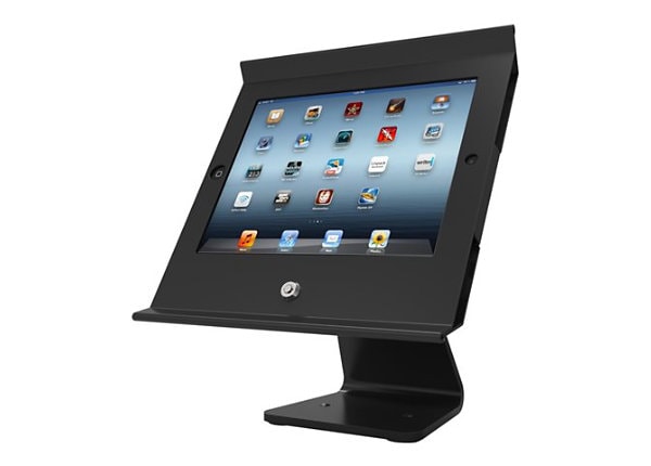 Compulocks iPad Secure Slide POS with Rotating 360° Kiosk Black - stand