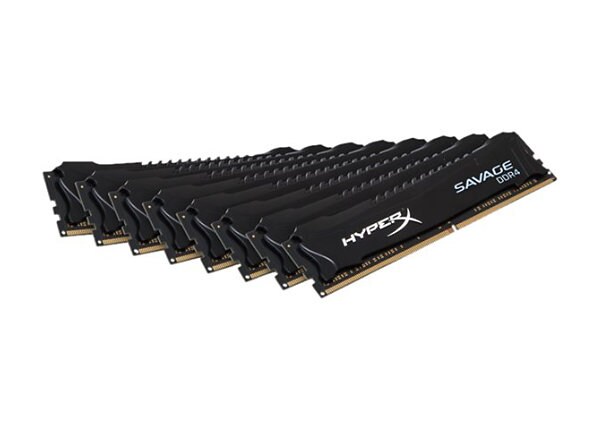 HyperX Savage - DDR4 - 64 GB : 8 x 8 GB - DIMM 288-pin