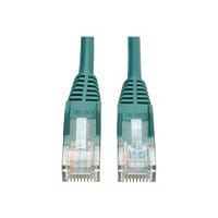 Eaton Tripp Lite Series Cat5e 350 MHz Snagless Molded (UTP) Ethernet Cable (RJ45 M/M), PoE - Green, 10 ft. (3.05 m) -