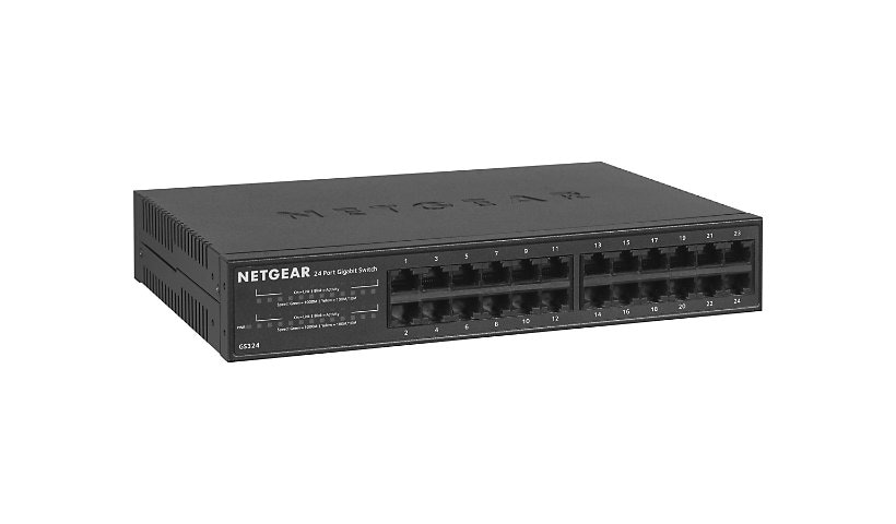 NETGEAR 24-Port Gigabit Ethernet Unmanaged Switch Desktop/Rackmount