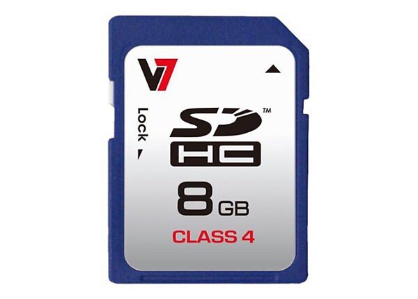 V7 - flash memory card - 8 GB - SDHC