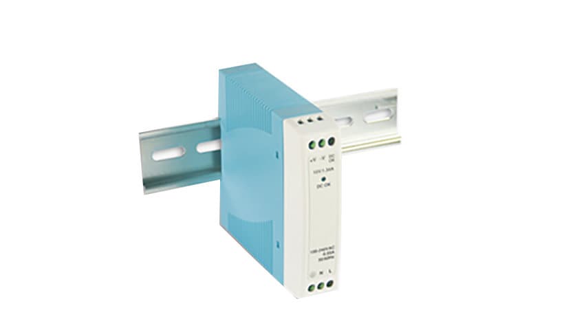 Transition Networks 24VDC 10W DIN Rail Mounted Power Supply