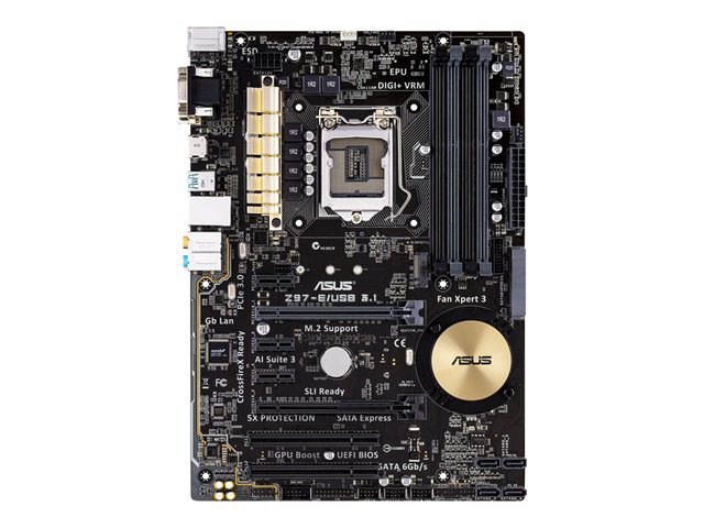 ASUS Z97-E/USB3.1 - motherboard - ATX - LGA1150 Socket - Z97