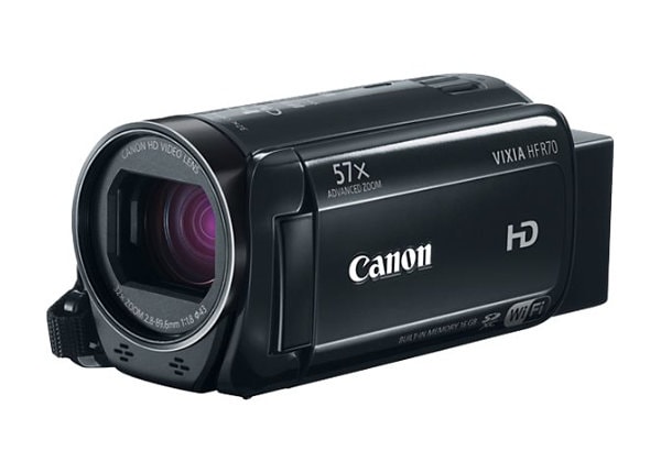 Canon VIXIA HF R70 - camcorder-storage