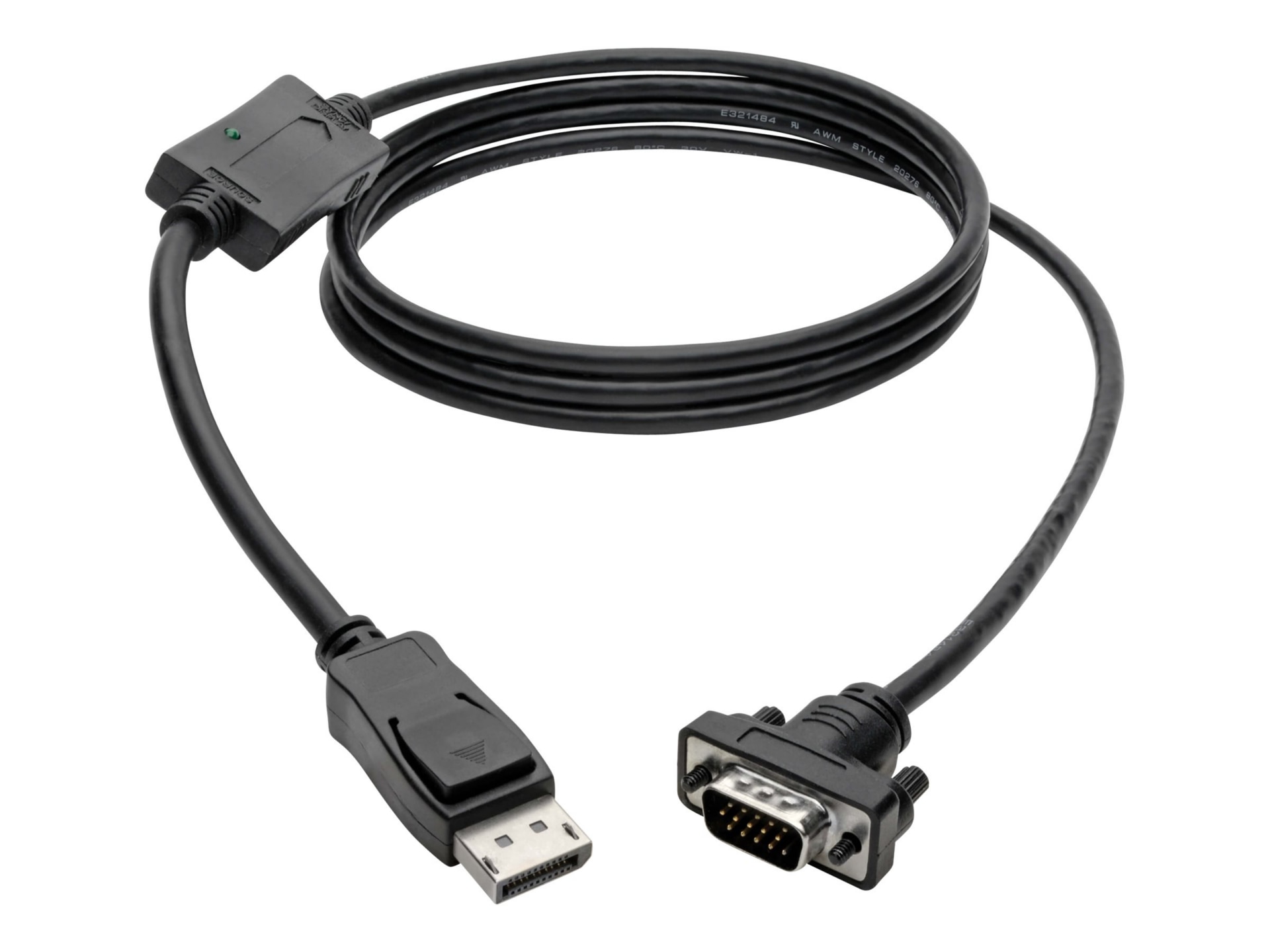 Tera Grand DisplayPort to VGA Cable (15', Black)