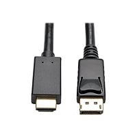Eaton Tripp Lite Series DisplayPort 1.2 to HDMI Active Adapter Cable (DP with Latches to HDMI M/M), 4K, 3 ft. (0.9 m) -