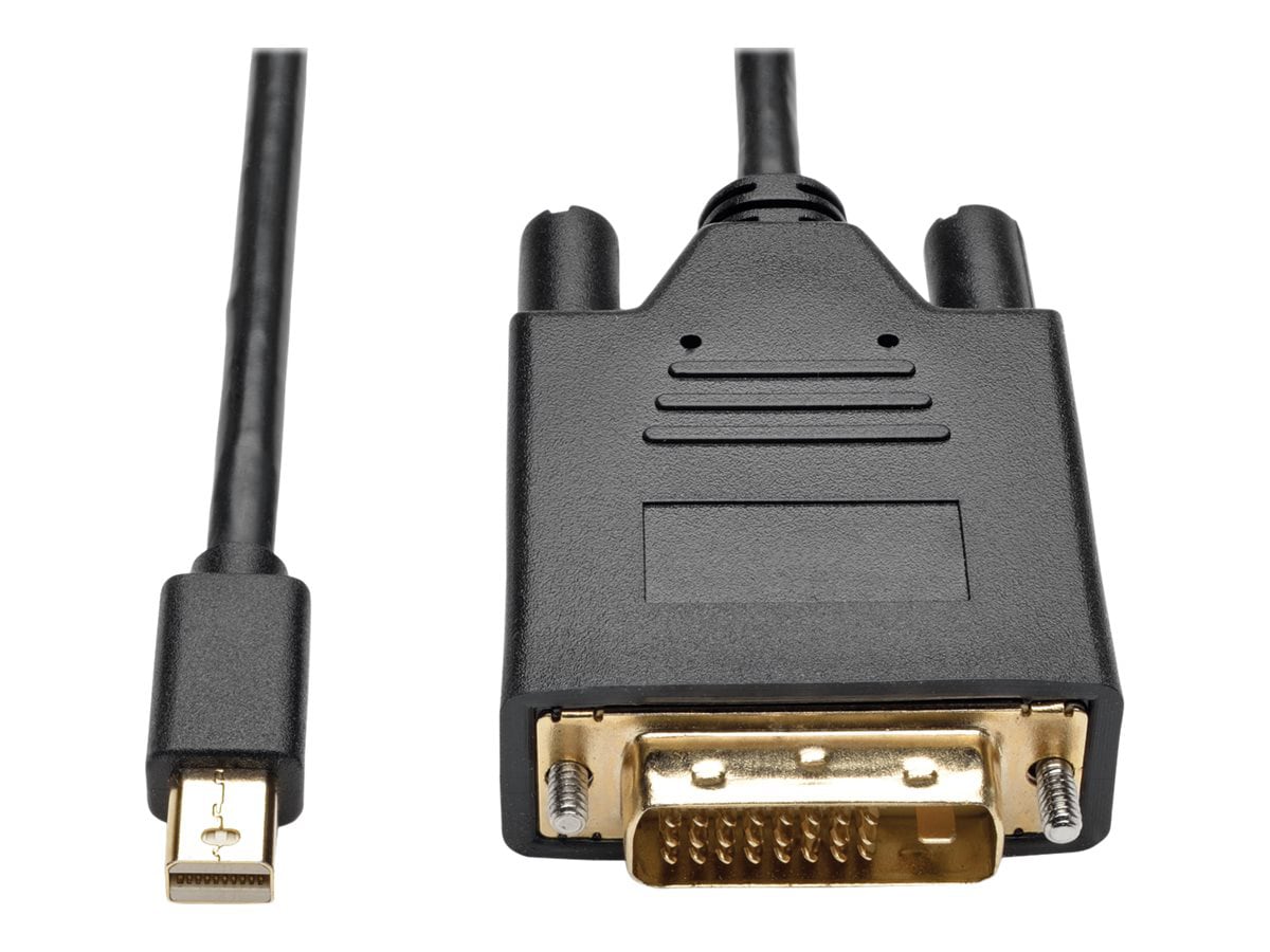 Tripp Lite Mini DisplayPort to DVI Active Adapter M/M 1920 x 1080 1080p 3'