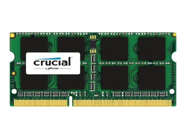 Crucial - DDR3 - 8 GB - SO-DIMM 204-pin - unbuffered