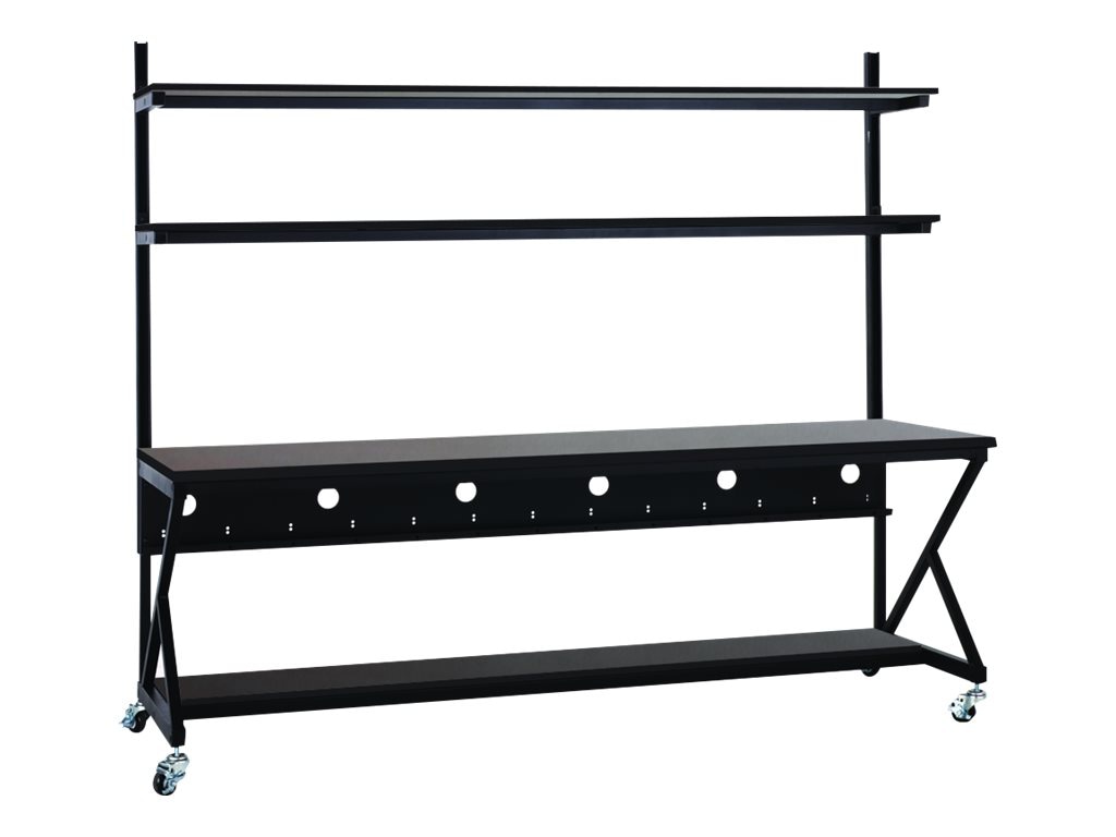 Kendall Howard Performance 100 - workstation - rectangular - african mahoga