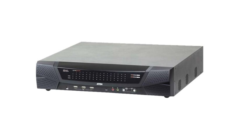ATEN KN4164V - KVM / audio switch - 64 ports - rack-mountable