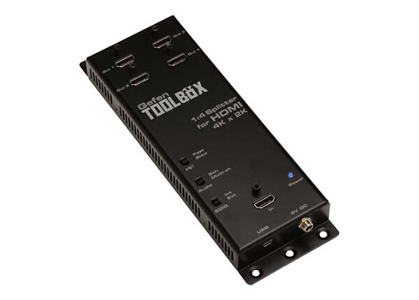 GefenToolBox 1:4 Splitter for HDMI 4Kx2K - video/audio switch