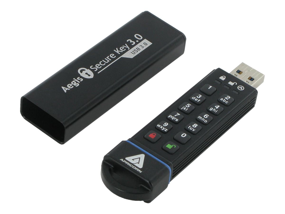 Apricorn Aegis Secure Key 3.0 - USB flash drive - 480 GB