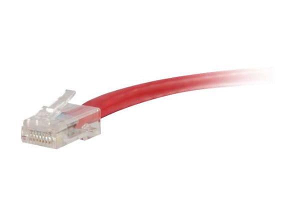 C2G 10FT CAT6 NON BOOTED RED PATCH