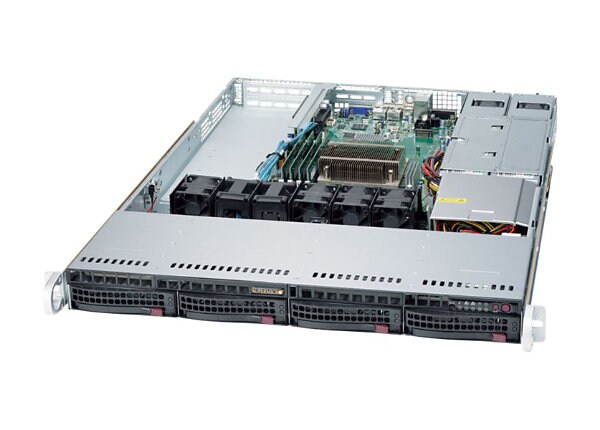 Supermicro SuperServer 5019S-WR - rack-mountable - no CPU - 0 MB