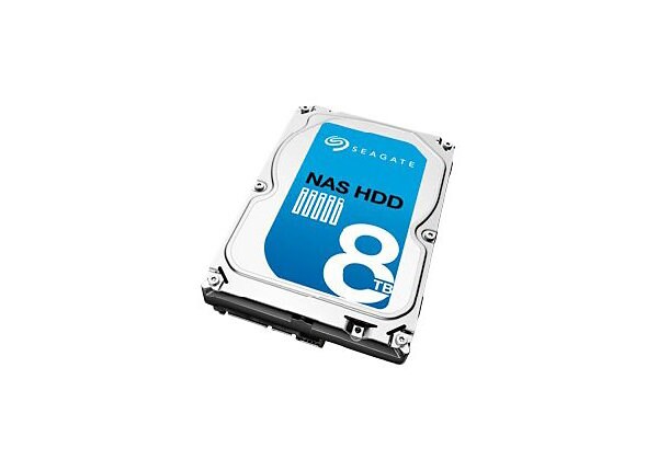 Seagate NAS HDD ST8000VN0002 - hard drive - 8 TB - SATA 6Gb/s