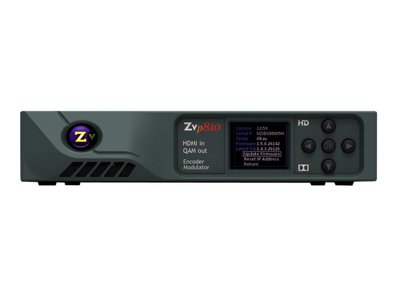ZeeVee ZvPro 810-NA encoder / modulator