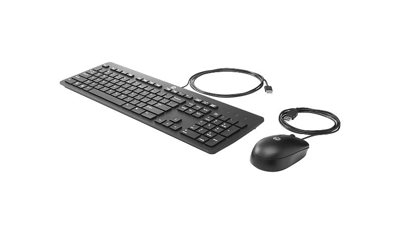 HP Slim - keyboard and mouse set - US