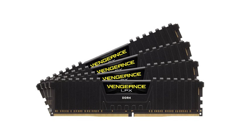 CORSAIR Vengeance LPX - DDR4 - kit - 64 GB: 4 x 16 GB - DIMM 288-pin - 2666