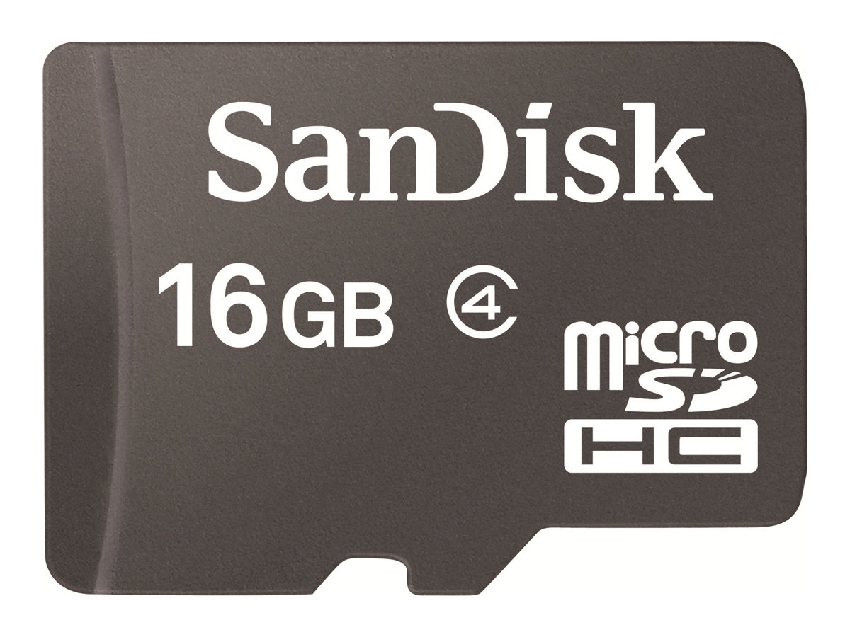 SanDisk - flash memory card - 16 GB - microSDHC