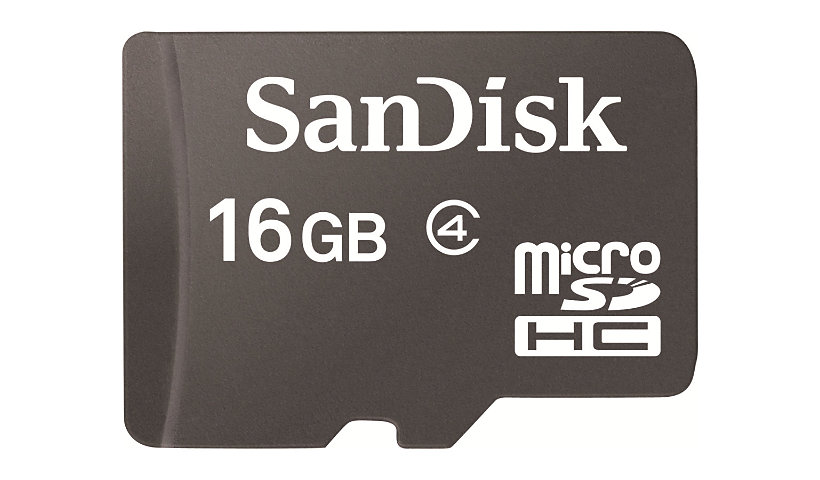 SanDisk - flash memory card - 16 GB - microSDHC