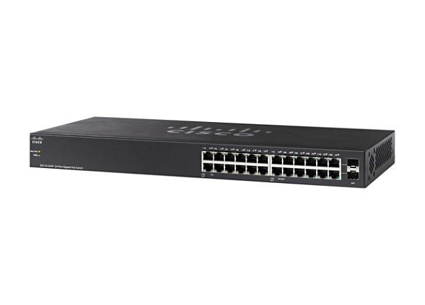 Cisco Small Business SG110-24HP - switch - 24 ports - unmanaged - rack-mountable