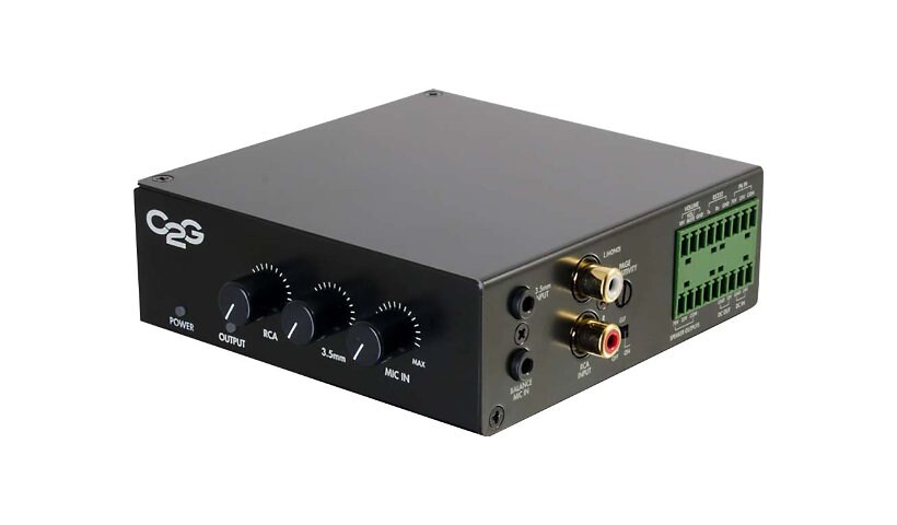 C2G 25/70V 50W Audio Amplifier - Plenum Rated - amplifier