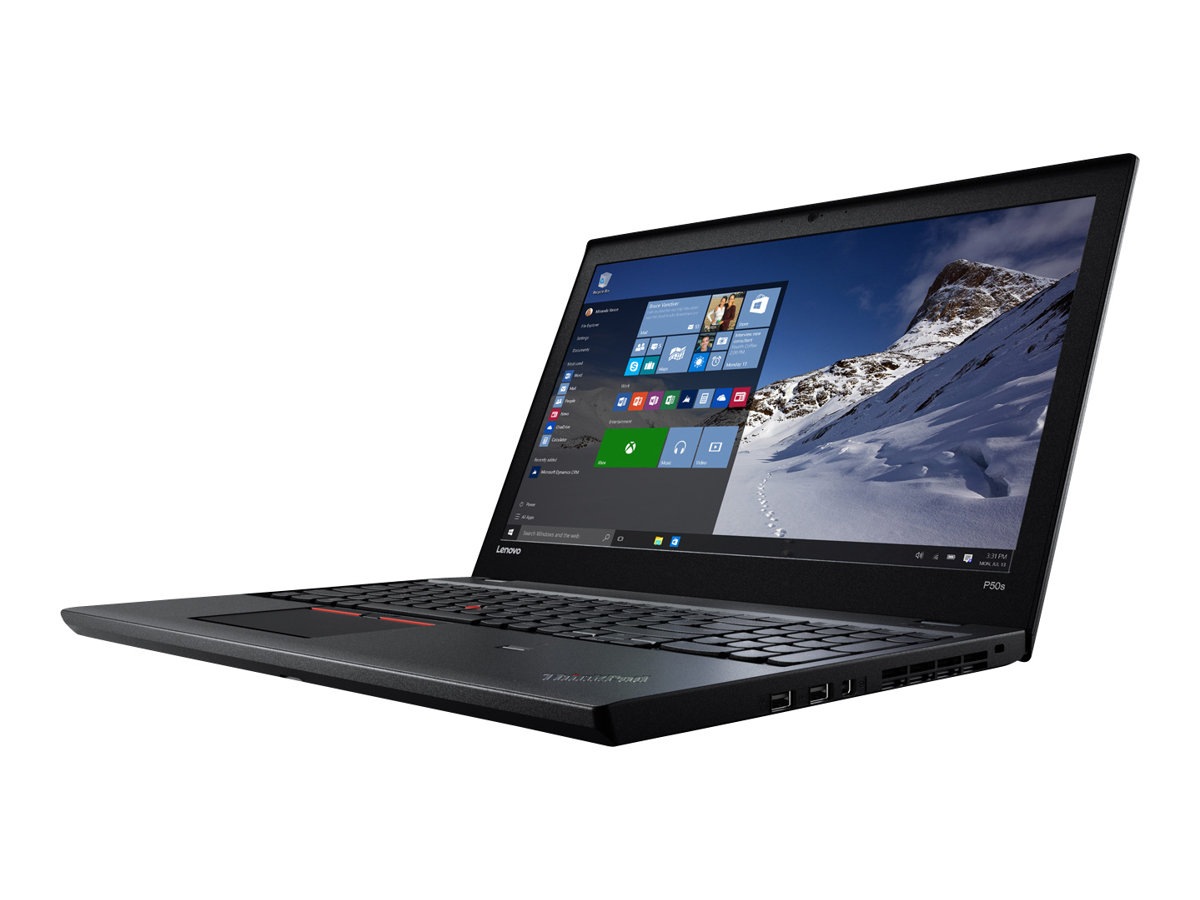 Lenovo ThinkPad P50s - 15.6" - Core i7 6500U - 16 GB RAM - 256 GB SSD