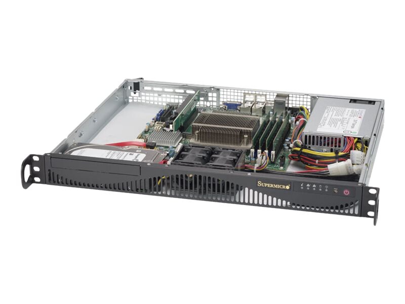 Supermicro SuperServer 5019S-ML - rack-mountable - no CPU - 0 GB - no HDD
