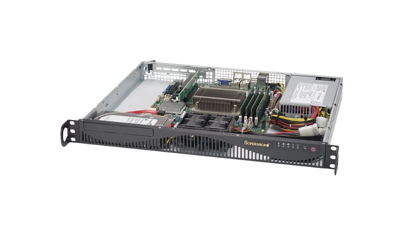 Supermicro SuperServer 5019S-ML - rack-mountable - no CPU - 0 GB - no HDD