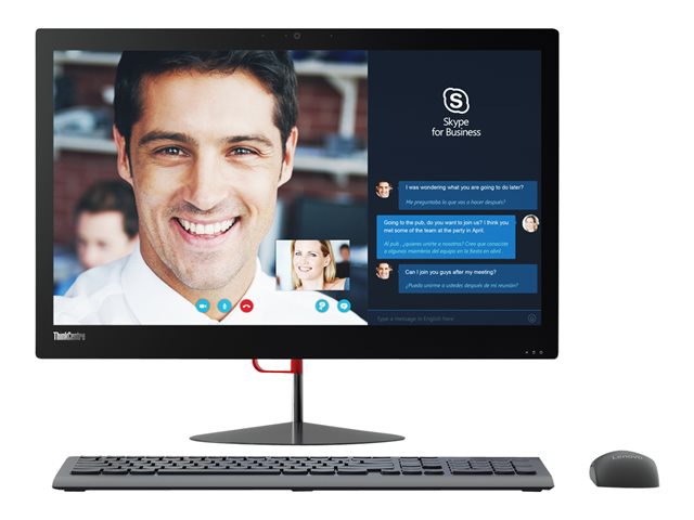 Lenovo ThinkCentre X1 - all-in-one - Core i5 6200U 2.3 GHz - 4 GB - 120 GB - LED 23.8"