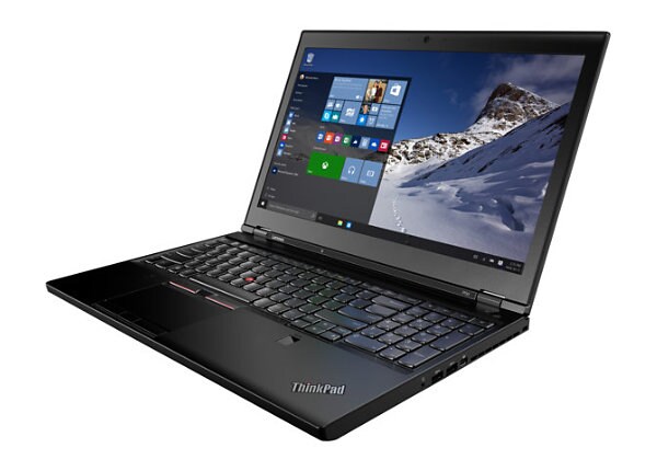 Lenovo ThinkPad P50 - 15.6" - Core i7 6700HQ - 16 GB RAM - 500 GB HDD