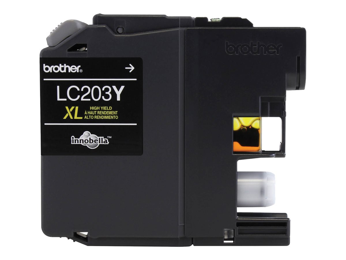 Brother LC203Y XL - High Yield - yellow - original - ink cartridge